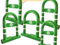 Blocator verde pentru parcare